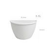 Vaso Algarve Parede 30.8X16.5X23.5cm 5.3L Branco Vaso Algarve Parede 30.8X16.5X23.5cm 5.3L Branco