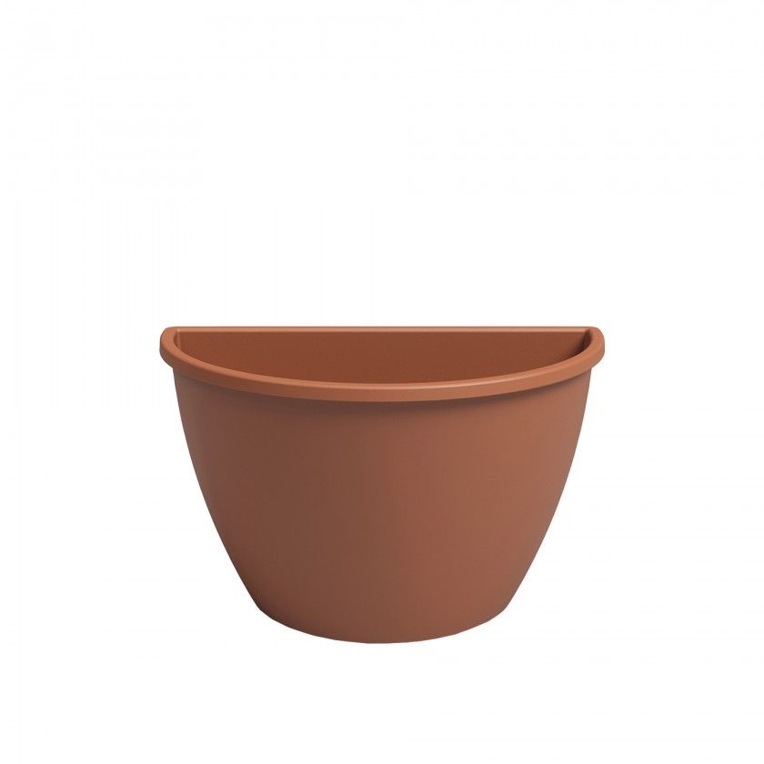 Vaso Algarve Parede 30.8X16.5X23.5cm 5.3L Terracota