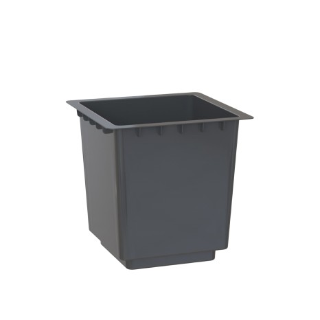 Interior Vaso Pisa 33X33X33cm 20L Antracite - Image product
