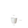 Vaso San Remo Mate Ø8X7.3cm 0.3L Branco Vaso San Remo Mate Ø8X7.3cm 0.3L Branco