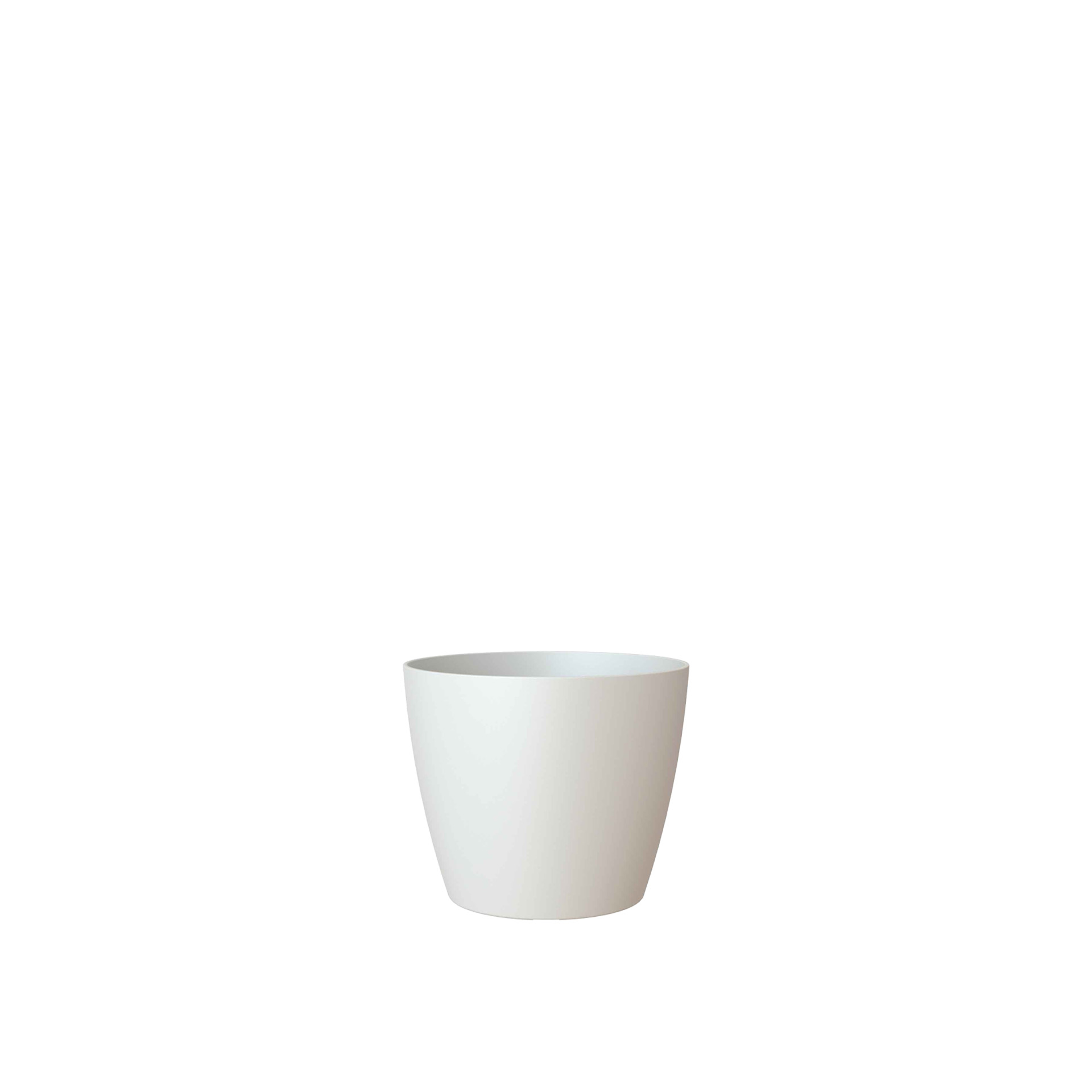 Vaso San Remo Mate Ø9X7.5cm 0.4L Branco