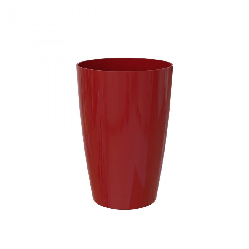 Vaso Santorini Ø33X65cm 43L Vermelho Escuro Vaso Santorini Ø33X65cm 43L Vermelho Escuro