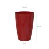 Vaso Santorini Ø33X65cm 43L Vermelho Escuro Vaso Santorini Ø33X65cm 43L Vermelho Escuro