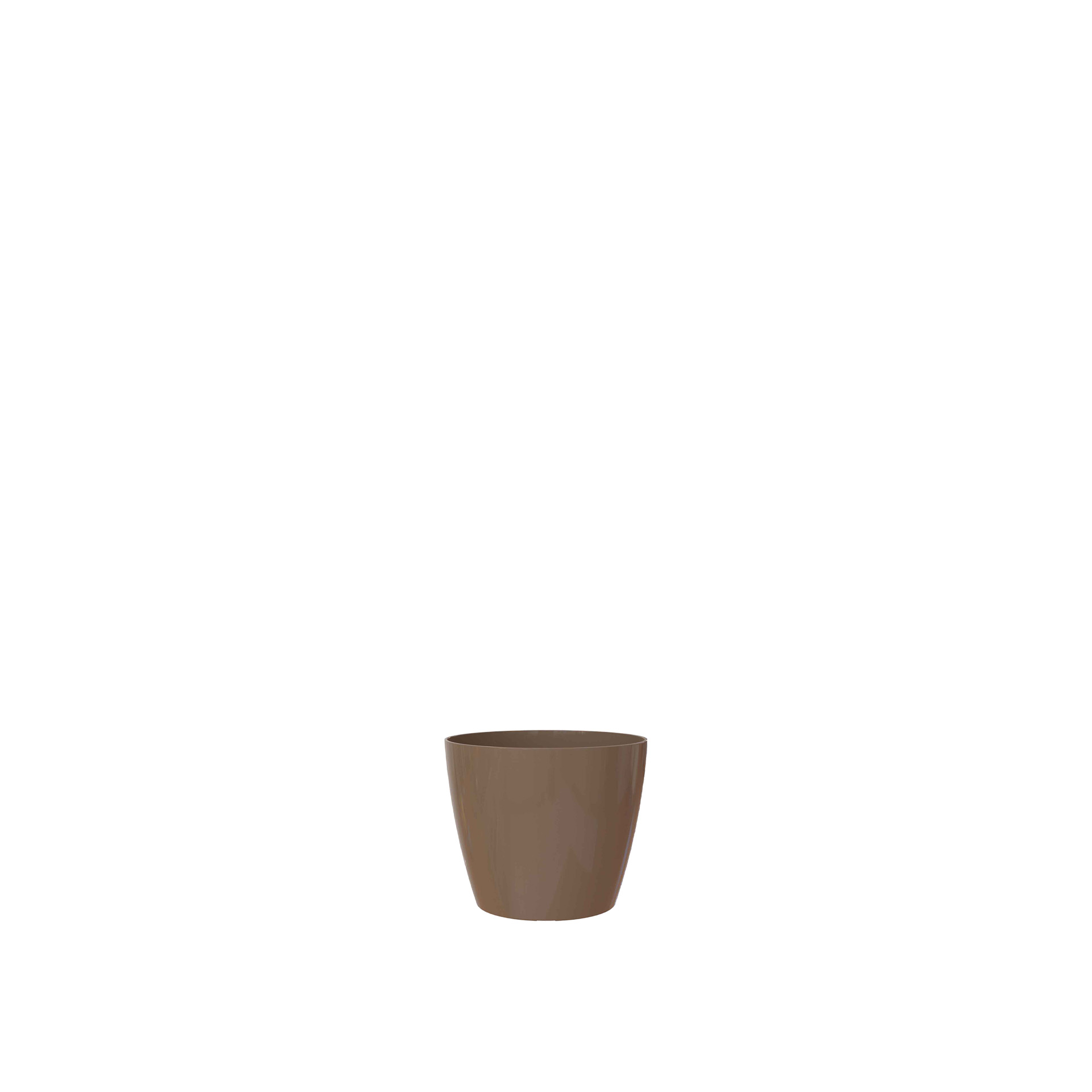 Vaso San Remo Ø6X5.8cm 0.1L Tortora Brilhante