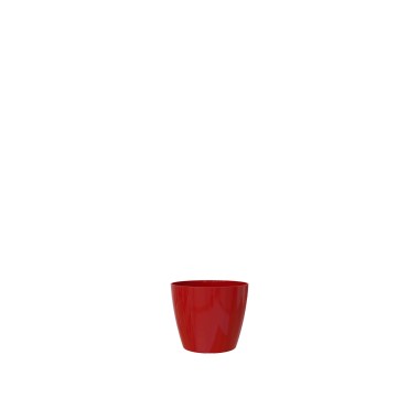 Vaso San Remo Ø6X5.8cm 0.1L Vermelho Escuro