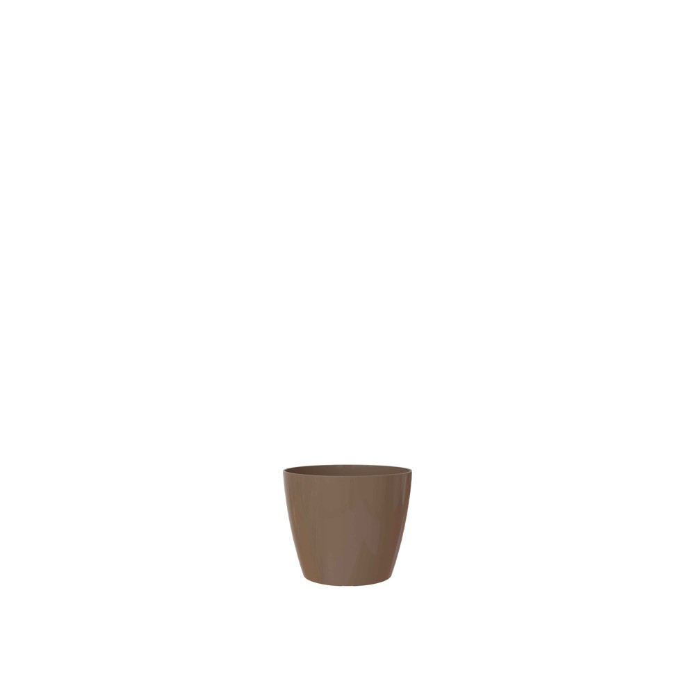 Vaso San Remo Ø6X5.8cm 0.1L Tortora Brilhante