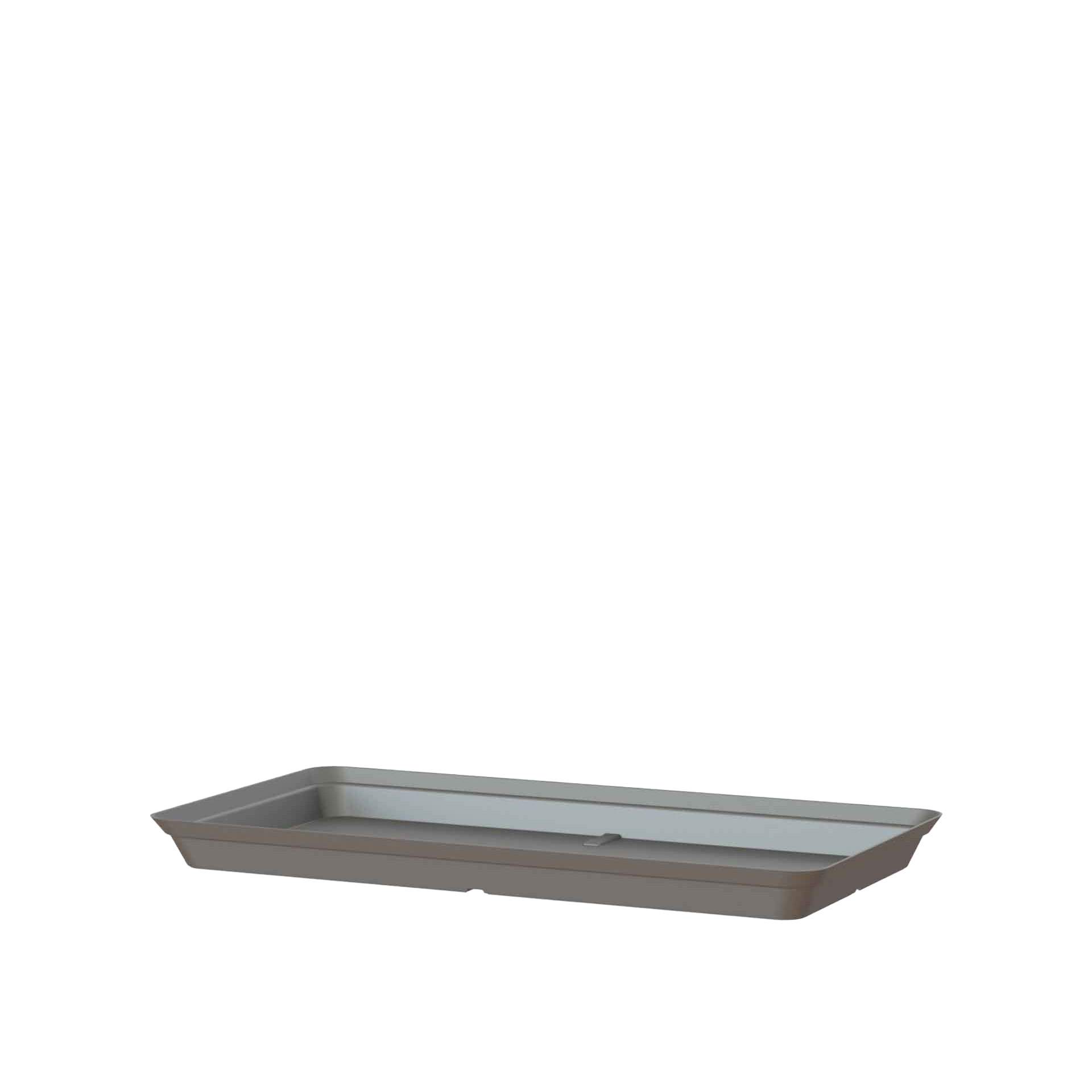 Prato Floreira Capri Xl Retangular 88.8X38X5.1cm Antracite