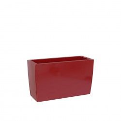 Floreira Marbella 76X30.5X45cm Vermelho Escuro