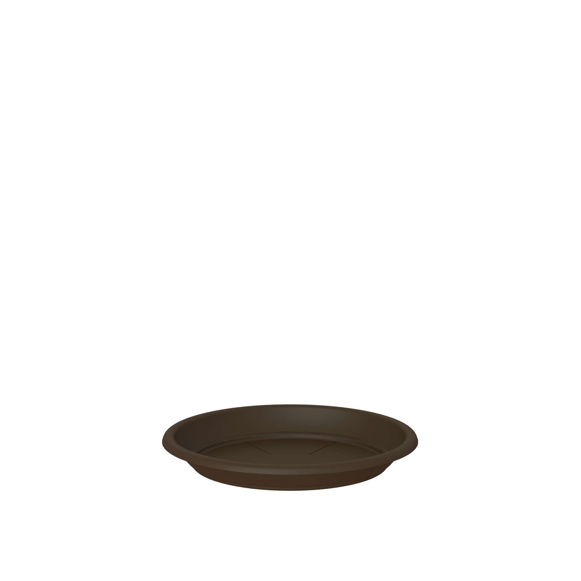 Prato Venezia Redondo 26cm Para Vaso 30cm Bronze