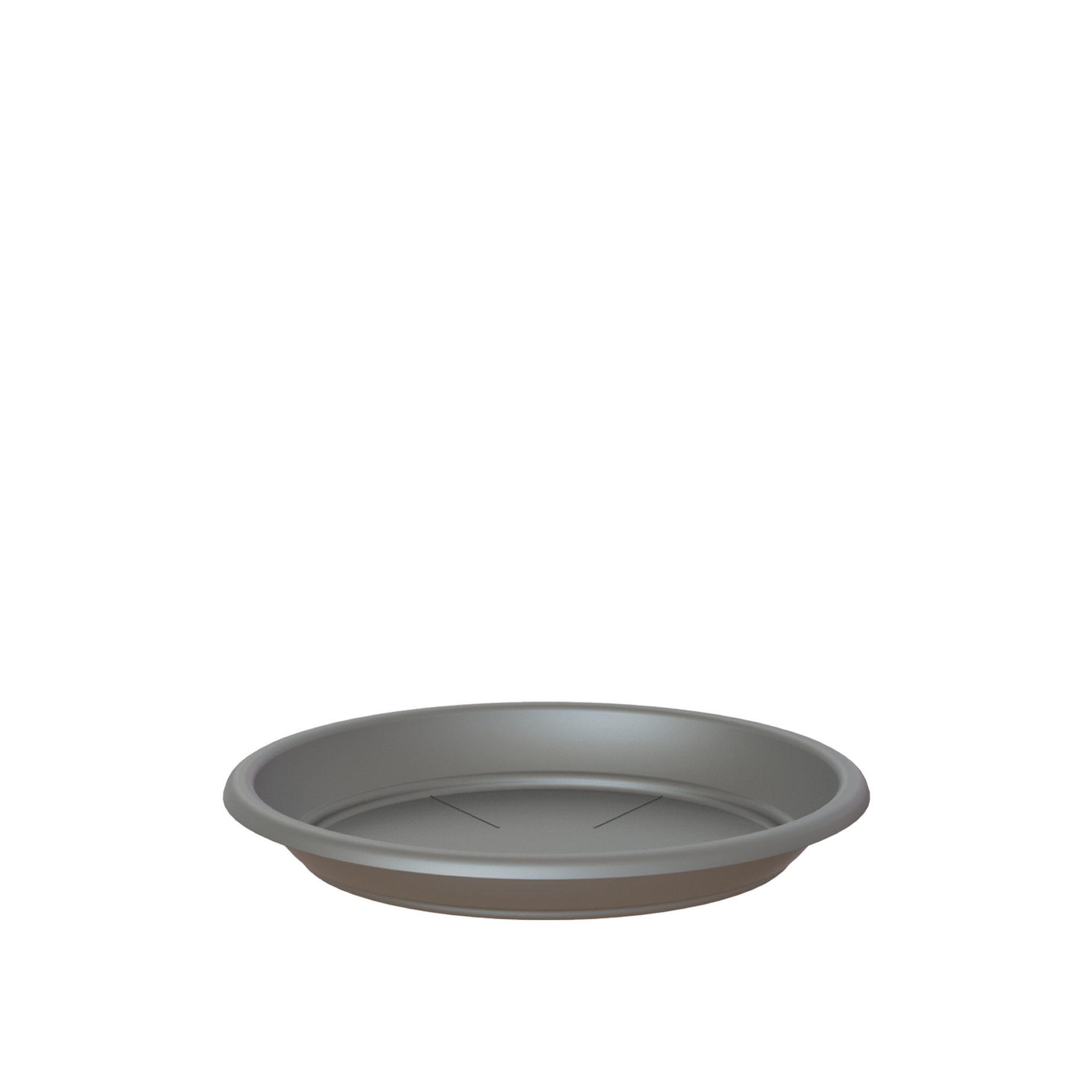 Prato Venezia Redondo 55cm Para Vaso 60cm Antracite