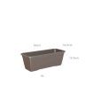 Floreira Venezia 40X19.5X16.3cm 8L Bronze Floreira Venezia 40X19.5X16.3cm 8L Bronze