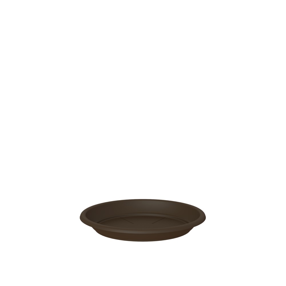 Prato Venezia Redondo 26cm Para Vaso 30cm Bronze