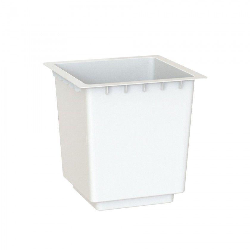 Interior Vaso Pisa 40X40X40cm 35L Branco