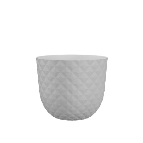 Vaso Havana Tropical Ø20X16.6cm 3.5L Branco Granito - Image product