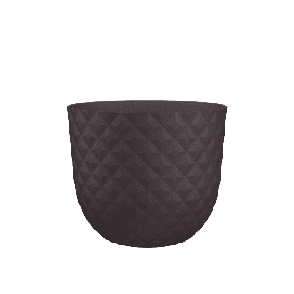 Vaso Havana Tropical �30X24.9cm 13.5L Cinza Lama