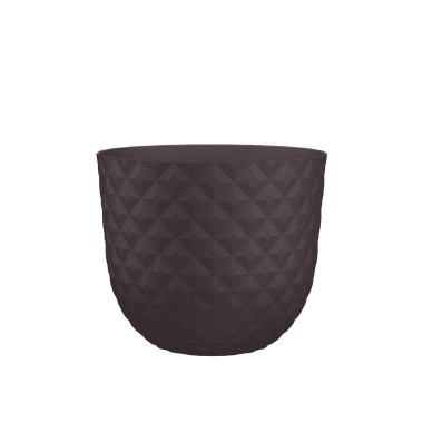 Vaso Havana Tropical �30X24.9cm 13.5L Cinza Lama