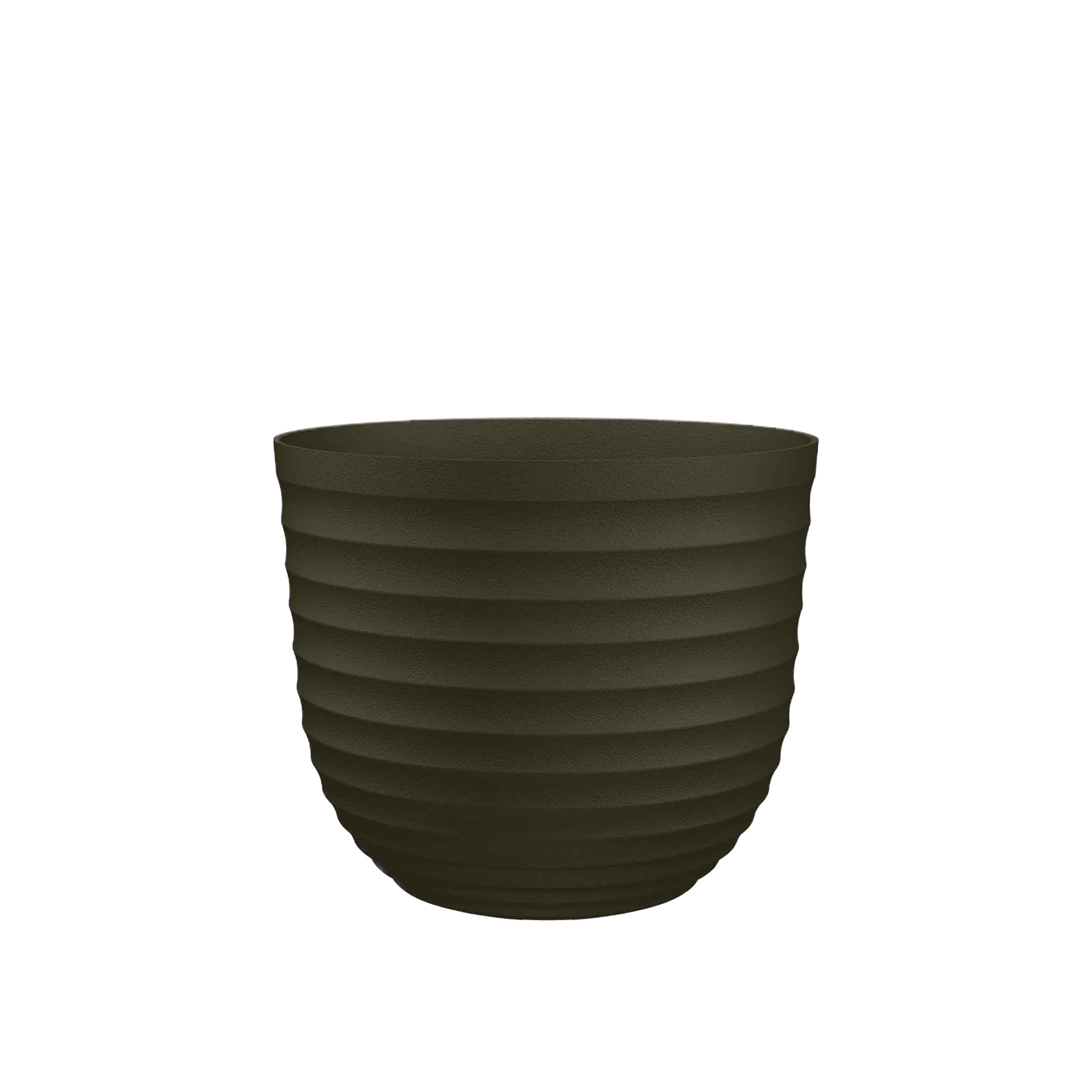Vaso Havana Waves Ø20X16.6cm 3.5L Verde Musgo