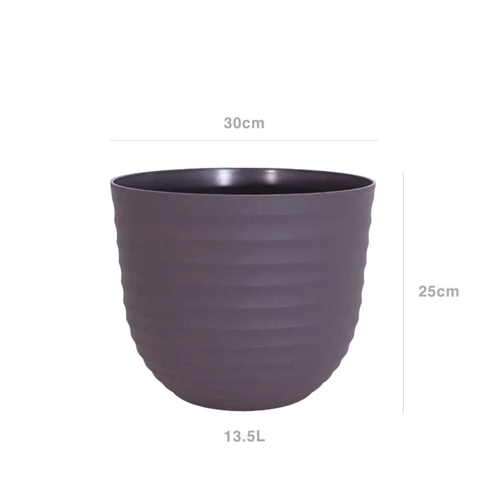 Vaso Havana Waves Ø30X24.9cm 13.5L Vulcano