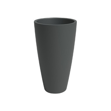 Vaso Havana Natural Alto �40X70cm 56L Antracite Vulcano