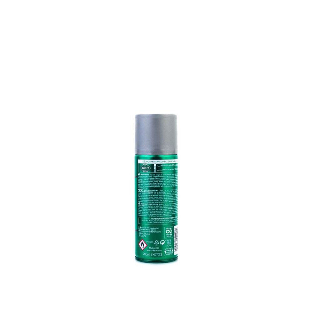 Desodorizante Spray Brut Original 200ml
