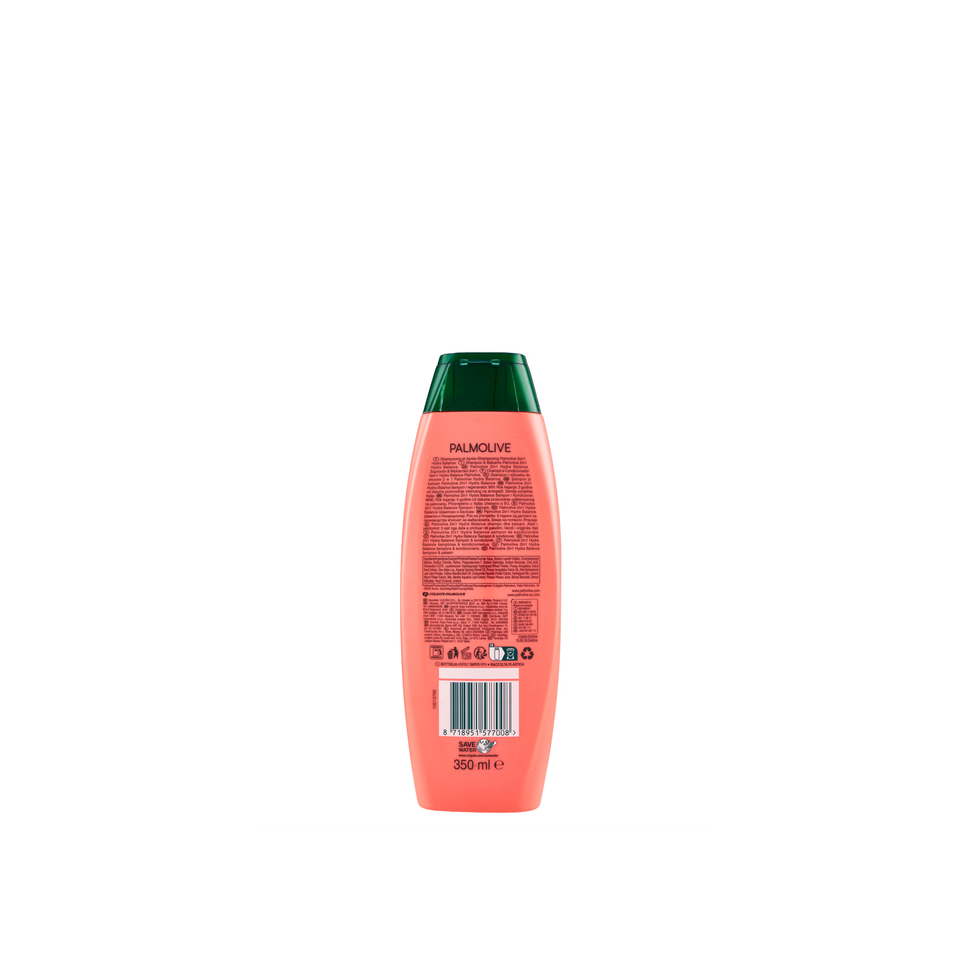 Champô Palmolive Pêssego / Mel / Proteínas 350ml