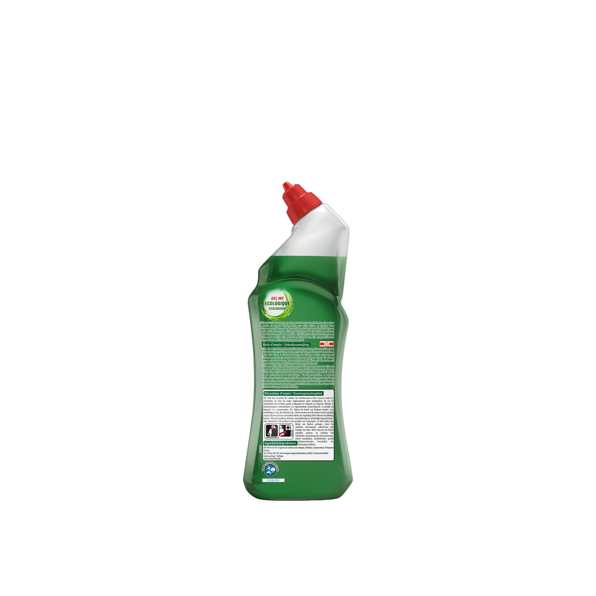 Gel Abrasivo Wc Harpic Eco 750ml