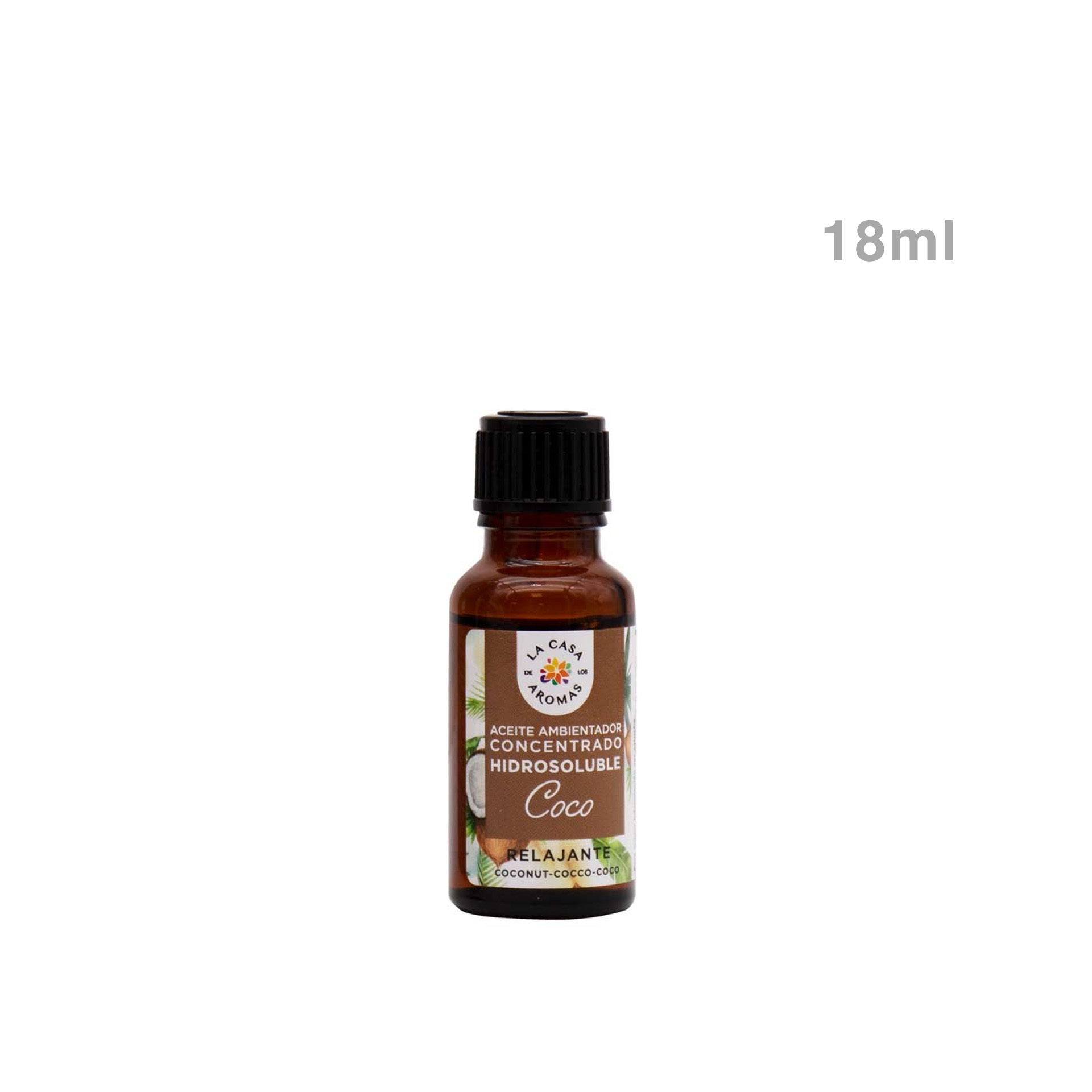 Óleo Aromático Hidrossolúvel Coco 18ml