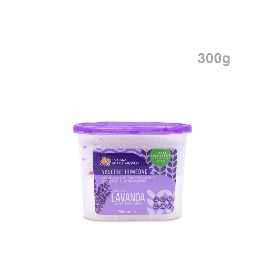 Desumidificador Perfumado Lavanda 300gr Desumidificador Perfumado Lavanda 300gr