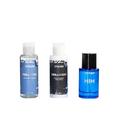 Conjunto Urbanight Gel Banho + Loção + Fragância 45ml - Image product