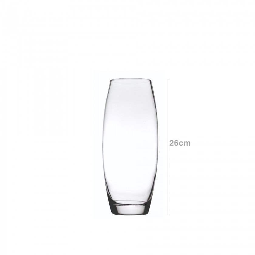 Jarra Vidro Flora Oval 8.2X26cm Jarra Vidro Flora Oval 8.2X26cm