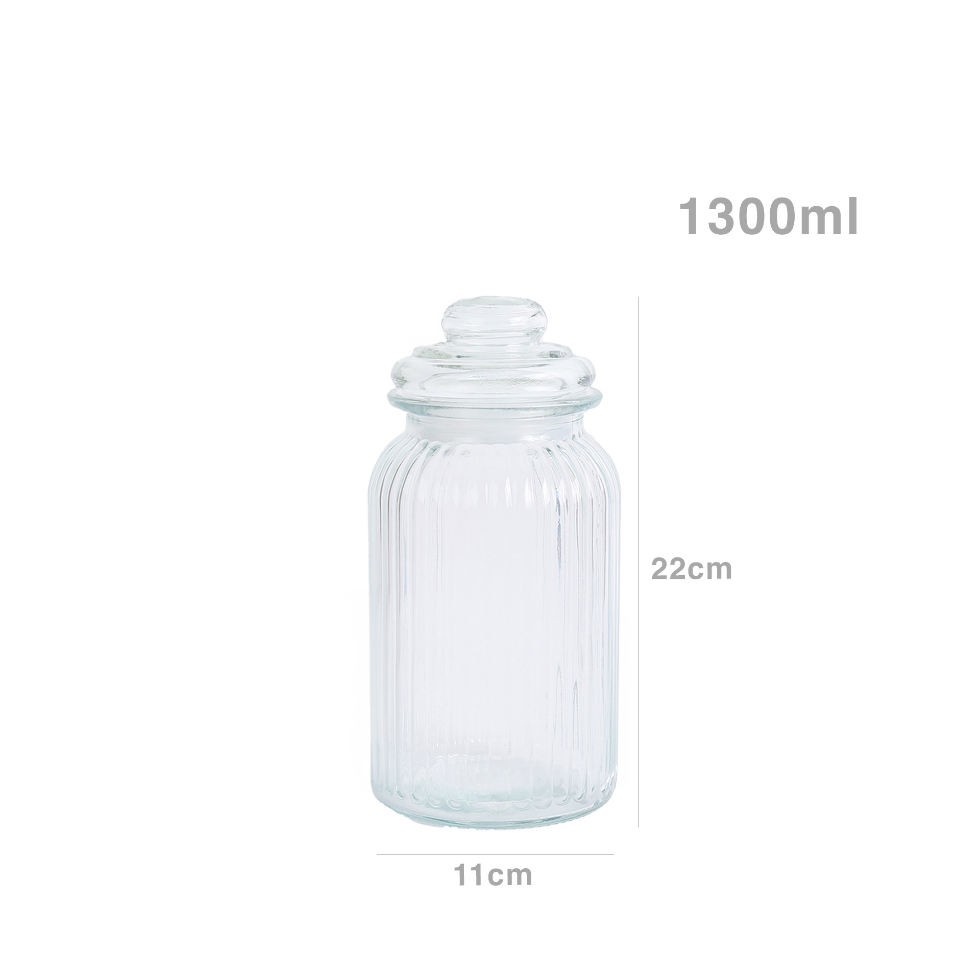 Frasco Hermético Vidro com Tampa