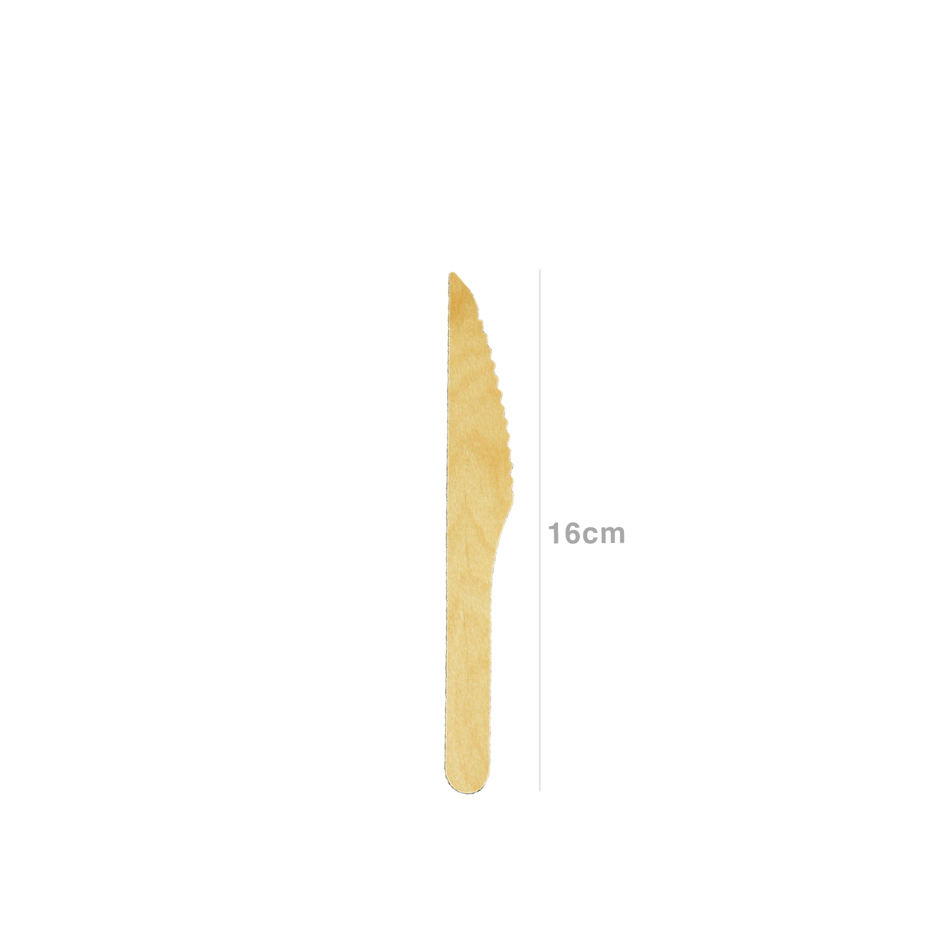 Faca Madeira 16cm Pack 12