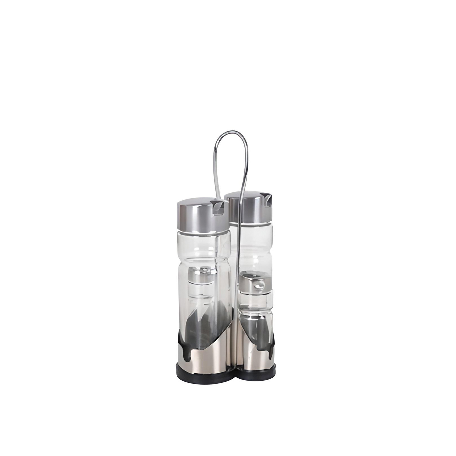 Galheteiro Inox 2X150ml + 2X33ml 4 Peças