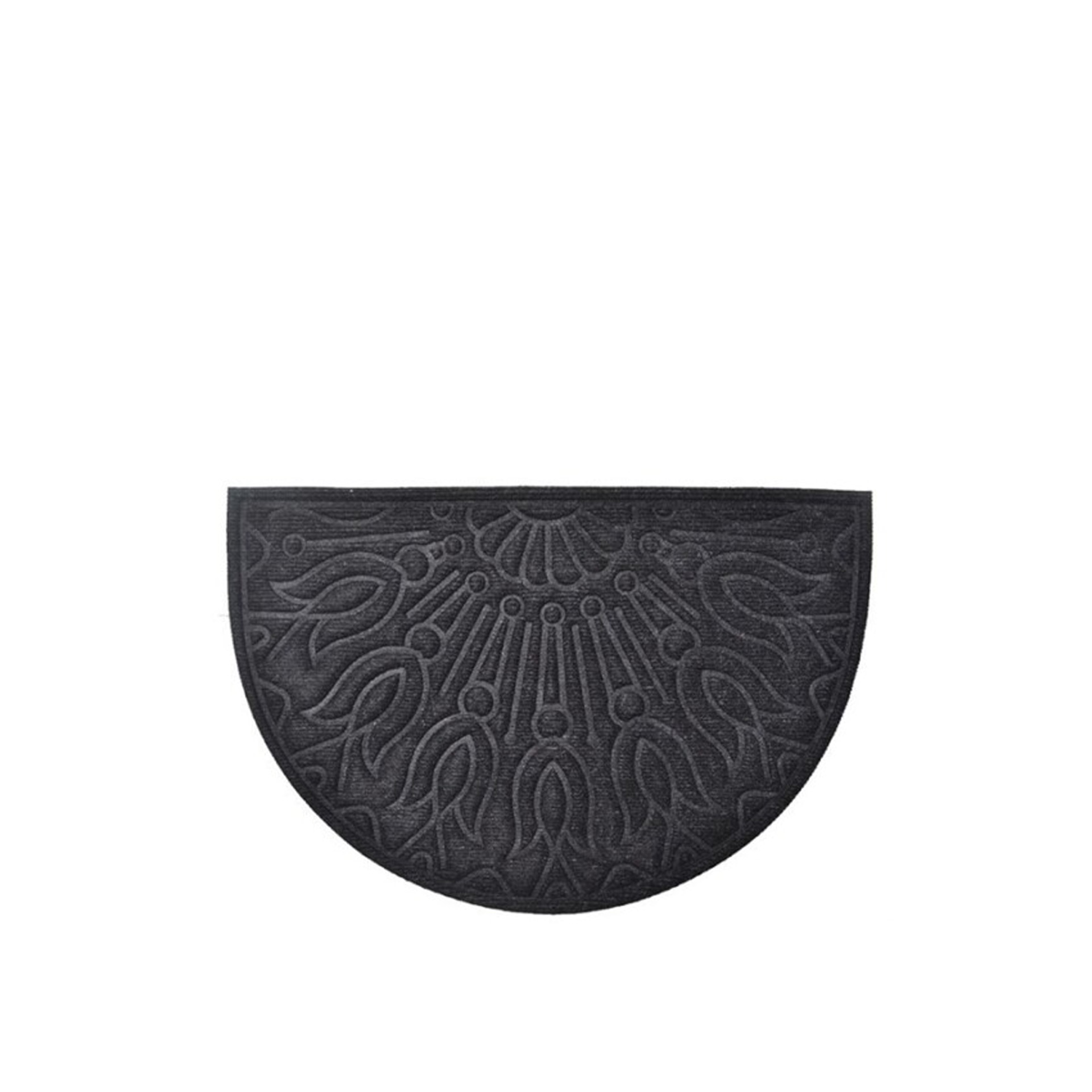 Tapete Porta Leno / 40% Borracha Cinza 40X60cm