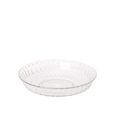 Prato Vidro Diamonds Redondo 29cm
