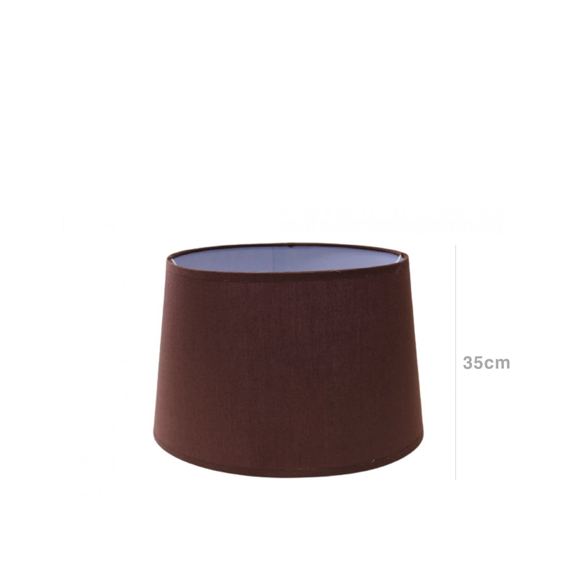 Abat-Jour para Candeeiro Castanho E27 35cm
