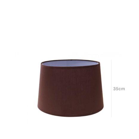 Abat-Jour para Candeeiro Castanho E27 35cm - Image product
