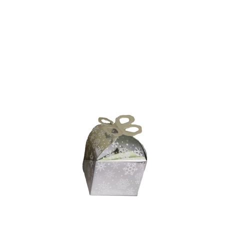 Caixa Presente Natal 9.5X9.5X18cm Pack 2 - Image product