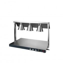 Placa Aquecimento Eltrica 3 Lmpadas 650W 107X53X70cm