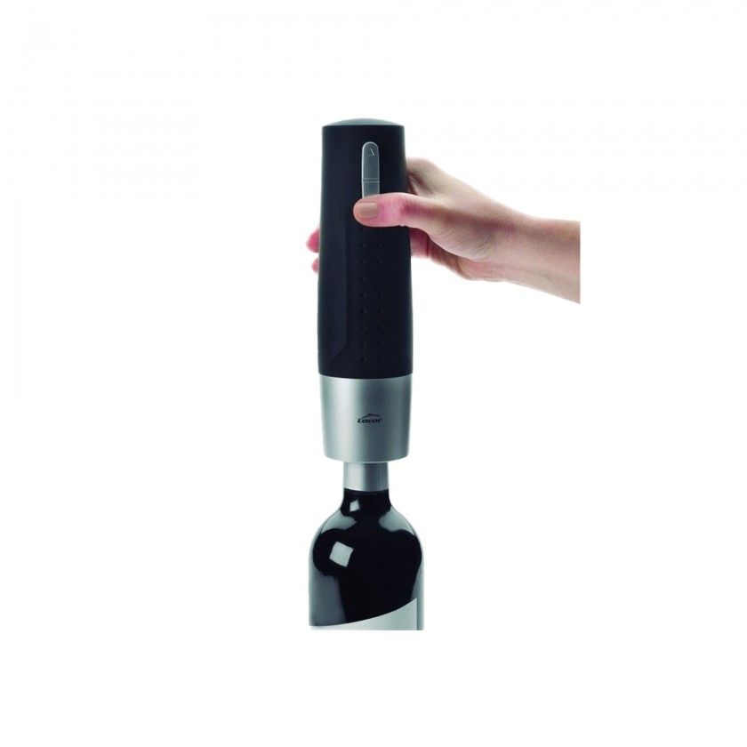 Saca-Rolhas Elétrico com Base Carregamento 18W 5X25cm Saca-Rolhas Elétrico com Base Carregamento 18W 5X25cm