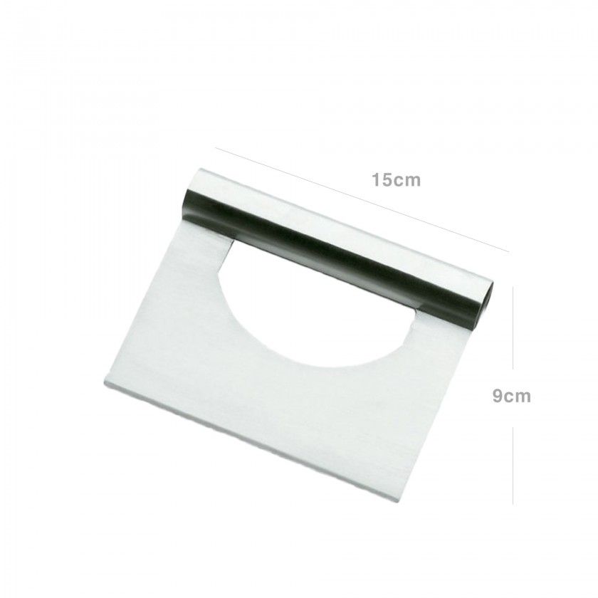 Lâmina Inox para Massas Reta 15X9cm Lâmina Inox para Massas Reta 15X9cm