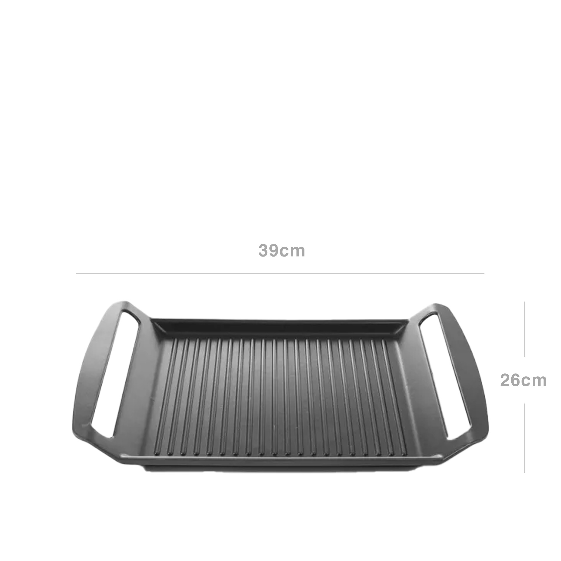 Grelhador Indução Alumínio 39X26X3.5cm