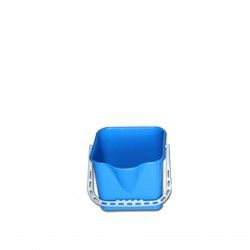 Balde Quadrado Azul 22L 38X34.5X34.5cm