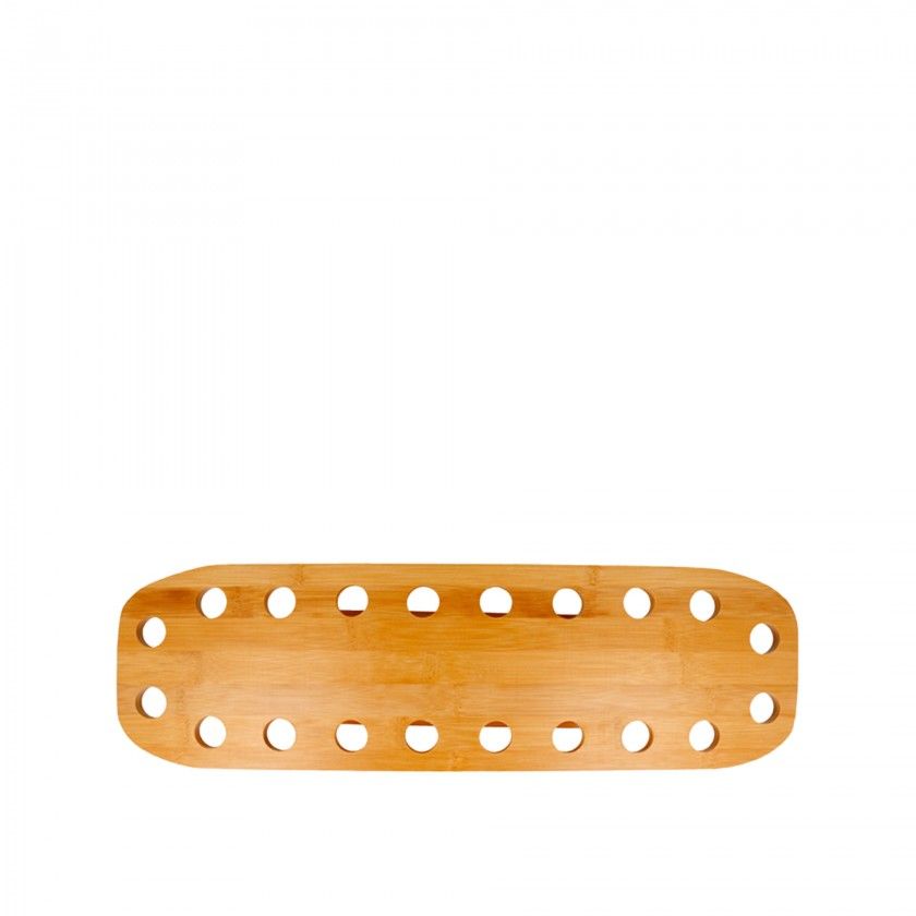 Suporte Bambu Natural 20 Cones 50X14.7X9cm