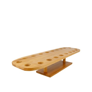 Suporte Bambu Natural 20 Cones 50X14.7X9cm