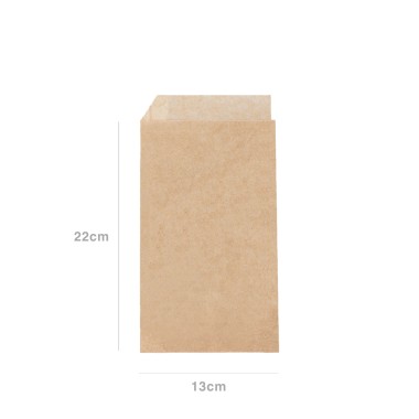 Papel Anti-Gordura Aberto 2 Lados 13X22cm Pack 500