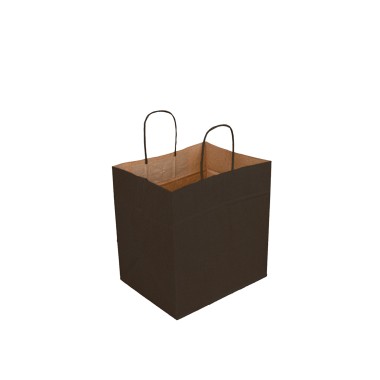Saco com Asas Papel Catering Preto