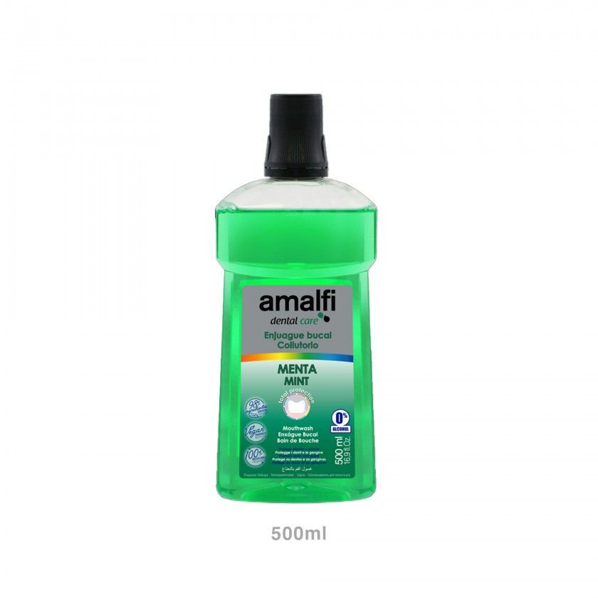 Elixir Bucal Amalfi Menta 500ml Elixir Bucal Amalfi Menta 500ml