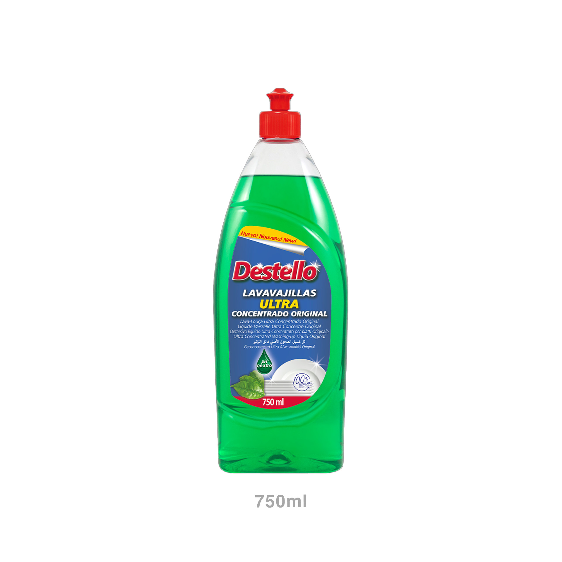 Lava Loiça Concentrado Destello Original 750ml