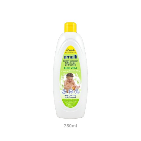Body Milk Infantil Amalfi Aloe Vera 750ml - Image product